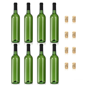Bouteilles de bière en verre vert vides de 750 ml, best-sellers en gros, avec <span class=keywords><strong>bouchon</strong></span> en liège - Product Image 4
