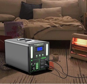Generador Portátil <span class=keywords><strong>de</strong></span> Gran Capacidad 220V 3000W con Iluminación LED para Camping, Camiones, Autos y Arranque <span class=keywords><strong>de</strong></span> Emergencia - Product Image 1
