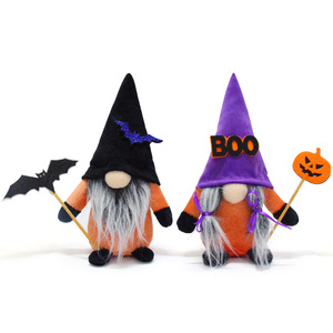 Halloween decoratieversieringen, gezichtloze poppen, goblinen, dwergen, Halloween-vleermuizen, pompoenen, elfen, <span class=keywords><strong>Rudolf</strong></span> - Product Image 1