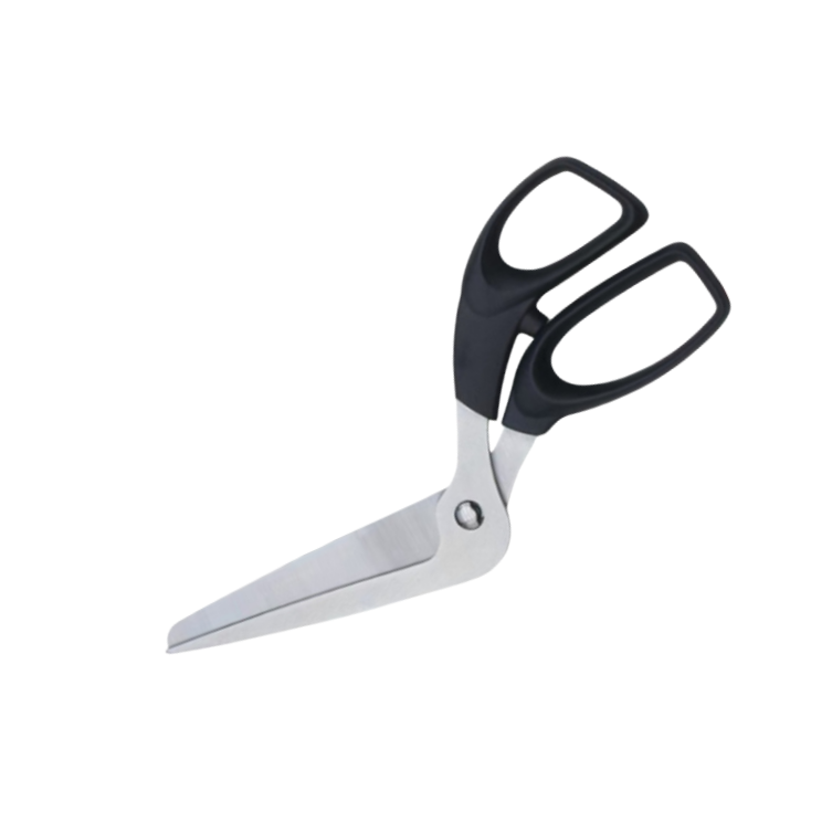 N.3 Forbici per Pizza (manico grigio+nero)