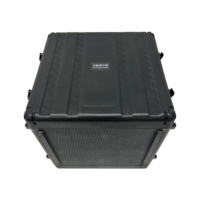 Boîtier d'aviation en plastique léger OEM/ODM empilable PE 10U, rack de transport étanche IP67 pour le stockage d'amplificateurs de puissance