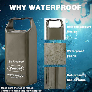 Botiquín de primeros auxilios para barco con herramientas de supervivencia, <span class=keywords><strong>kit</strong></span> marino de emergencia impermeable con hebillas, barco compacto para pesca en bote - Product Image 5