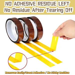 <span class=keywords><strong>Cinta</strong></span> térmica de transferencia de calor resistente a altas temperaturas de 25mm <span class=keywords><strong>para</strong></span> sublimación, película de poliimida, <span class=keywords><strong>cinta</strong></span> adhesiva de silicona - Product Image 5