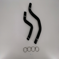 MANGUERA DE RADIADOR DE SILICONA para Mitsubishi Lancer Evo 9 IX CT9A CT9W 4G63T 05-07