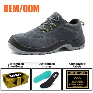 Chaussures de sécurité Tiger Master CE Warehouse Sport Style, résistantes à l'huile et aux acides, antidérapantes, semelle PU, cuir suédé, embout en acier, anti-perforation - Product Image 4