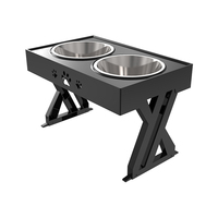 Mangeoire pour chien à hauteur réglable, 50 pièces, produit d'origine