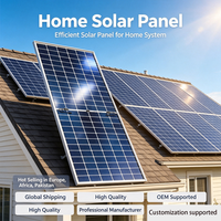 Panneaux solaires monocristallins de haute qualité 480W 500W 600W 700W 800W 1000W pour usage domestique, module solaire photovoltaïque double vitrage