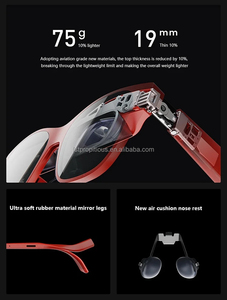Stocks Xreal Nreal Air <span class=keywords><strong>2</strong></span> Pro Smart <span class=keywords><strong>AR</strong></span> Lunettes 330 pouces Hd Imax Micro Oled Scherm Draagbare Super Stereo Immersive Ruimte - Product Image 4