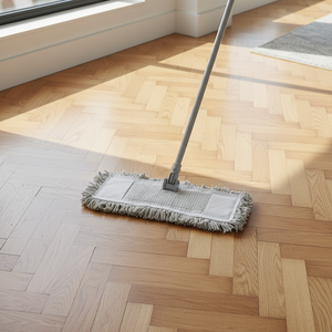 Gizmop Mopa Rectangular de 40 cm para Polvo, de Microfibra, Plegable, con Escurridor Automático, para Suelos de Parqué, de Rápida Absorción, 20,000+ - Product Image 3