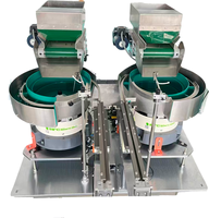 Alimentateur à vis personnalisable avec double cuve vibrante et trémie