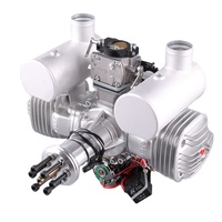 Moteur d'avion modèle DLE170 ML ultra-léger à double cylindre, refroidissement par air naturel, démarrage à essence, haute puissance, pour parapente