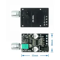 ZK-502L MINI 5.0 DC 5-24V Amplificateur de puissance numérique audio sans fil stéréo 50Wx2 Carte amplificateur