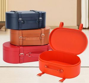 Boîte cadeau élégante et luxueuse en cuir PU, idéale pour les anniversaires, le Dragon Boat Festival, le Festival de la mi-automne - Product Image 2