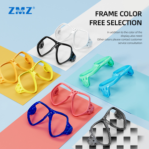 Masker Selam ZMZ DIVE dengan Logo Kustom, Lensa Ganda Kaca Temper, Bersertifikasi CE untuk Snorkeling & Berenang - Product Image 3