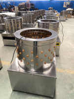 Plumeuse à poulet, équipement d'abattage de volailles pour la transformation de la viande, machine à plumer les poulets facile à utiliser