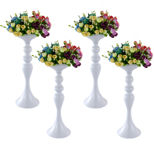 Metal Flower <strong>Vase</strong> <strong>Stand</strong> 38cm Elegant Design for Weddings Home Decor Reception Candle Holders Table Centerpieces Living Room - Product Image 6