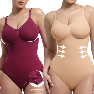 和信批发定制无缝减肥收腹女性塑身器一体式塑身衣女性紧身衣 - Product Image 1