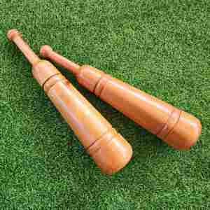 جودة عالية الخشب الصلب الهندي Clubbell البرازيلي خشب الساج Clubbell إعادة تأهيل قوة التدريب Clubbell - Product Image 1