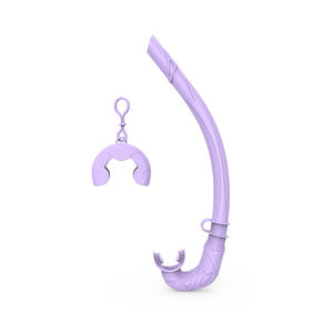 Tube de natation respirant de qualité alimentaire Bandeau élastique en silicone <span class=keywords><strong>Petit</strong></span> tuba de résistance pour l'entraînement de plongée libre - Product Image 1