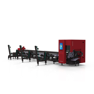 Machine <span class=keywords><strong>de</strong></span> découpe laser CNC entièrement automatique <span class=keywords><strong>ARGUS</strong></span> 3000W pour tubes métalliques, deux mandrins, 6 axes, pour tubes en alliage d'aluminium, prix usine - Product Image 2