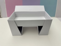 Boîte cadeau magnétique rigide à double porte avec logo personnalisé, design d'emballage durable PPWR, doublure en satin, boîte cadeau pour cosmétiques et bougies