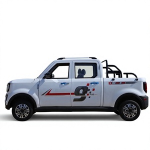 Camion électrique hybride à quatre roues, entièrement fermé, pour adultes, à double rangée de sièges, utilisable pour le transport de passagers et de marchandises. - Product Image 4
