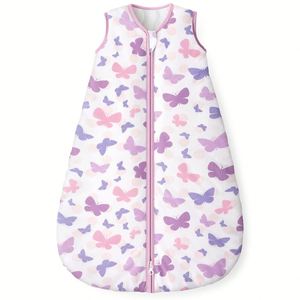 Sac de couchage chaud pour garçons et filles unisexes 2,5 TOG en coton, couverture portable pour bébé - Product Image 4