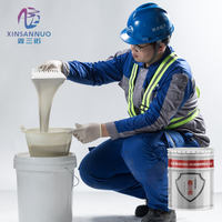Peinture liquide époxy bicomposante anticorrosion et résistante aux alcalis pour revêtement de réservoir de traitement des eaux usées, finition satinée pour application au pinceau