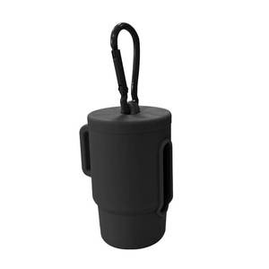 Multi Color Silicone Pet Poop Bag Dispenser Custom Logo Portable Dog Waste Bag Holder With Hook for Dog Walking - Product Image 6