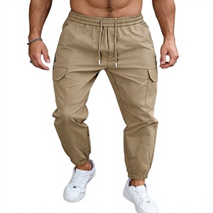 Men's Casual <b>Jogger</b> Pant <b>Slim</b> Fitting Elastic Waist Fleece Fabrics 100% Cotton Quick Dry Breathable Premium Customized Design + - Product Image 1