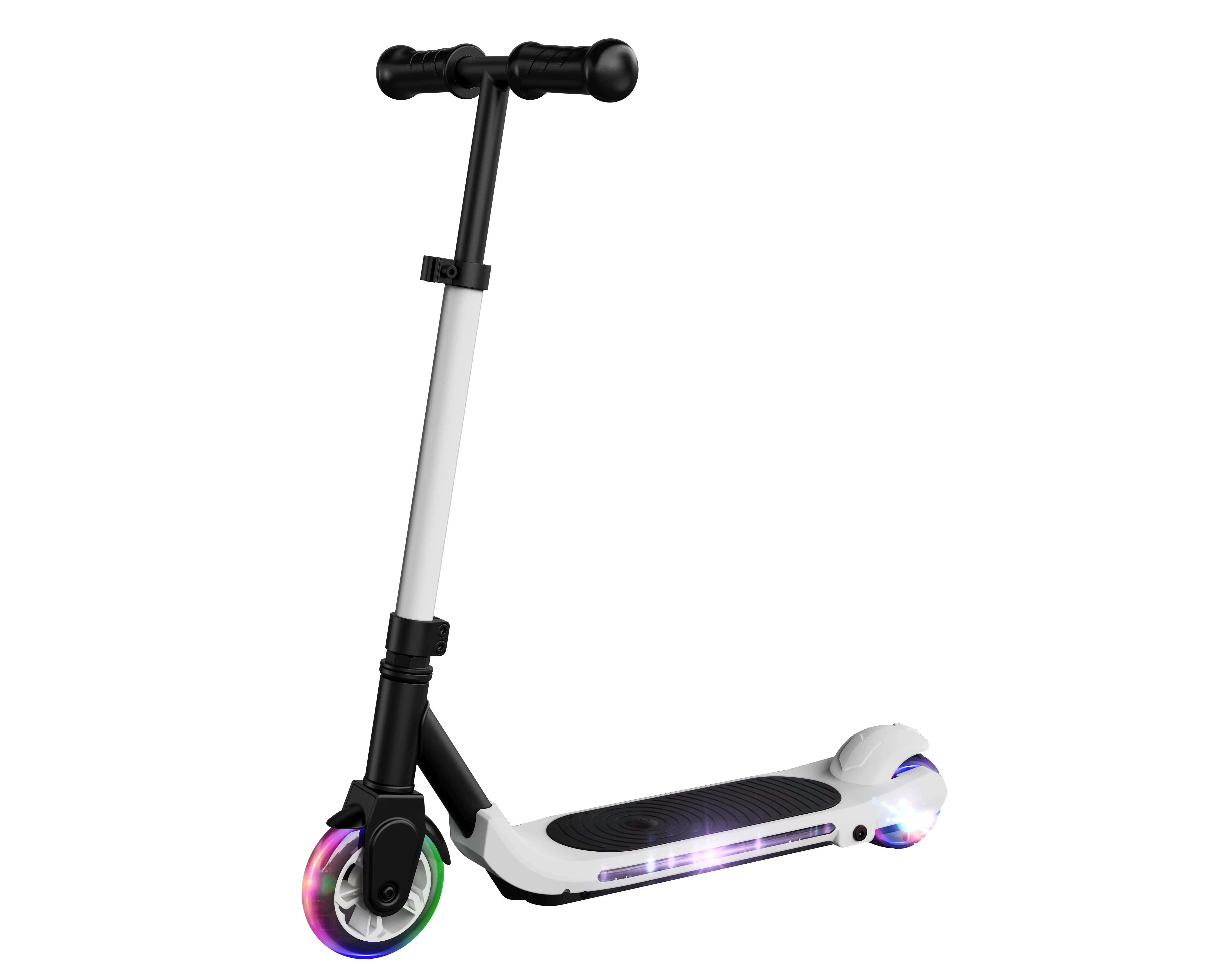 Patinete eléctrico con motor de movilidad para niños, scooter de 2 ruedas con luz led, 60w, barato