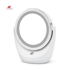 Portable Personalized LED Makeup <b>Mirror</b> 3 Light Colors Lighting Stand Desktop Rechargeable Cosmetic <b>Vanity</b> <b>Mirror</b> - Product Image 2