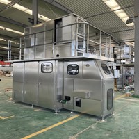 Machine d'emballage aseptique pour jus ou lait en cartons en forme de briques, prix d'usine, pour 2500 ml, 1000-5000 CPH