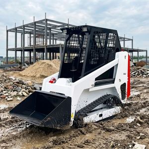 Electric <strong>Mini</strong> Backhoe Loader 1.5 Ton Kubota Small <strong>Digger</strong> Hydraulic Crawler Loader Small Loader Shovel Truck - Product Image 4