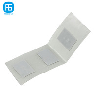 Etiqueta RFID de Papel Recubierto de 18*12 mm, ISO/IEC14443A, NFC Forum 2, 13.56MHZ, Etiqueta NFC Programable