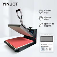 Presse à chaud manuelle légère pour artisanat, 38*38cm, machine d'impression par transfert thermique pour cadeaux DIY