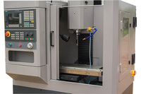 Mini fraiseuse CNC verticale en métal à 3 axes et 4 axes de Chine, prix de vente