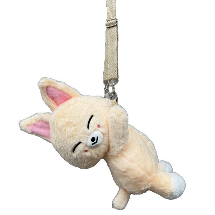 Sac bandoulière en peluche Sk Fox
