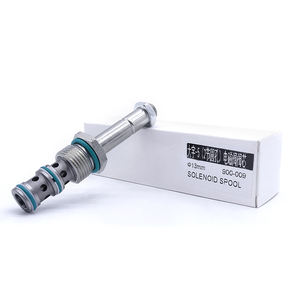 Precio de fábrica Excavadoras Repuestos eléctricos Carrete de válvula solenoide hidráulica para juntas de remolque de Agujero liso 13mm - Product Image 4
