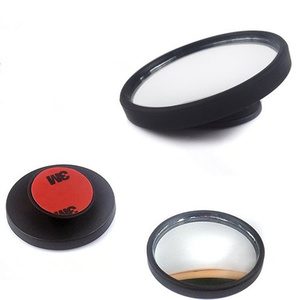 360. Wide Angle Side Rear View <b>Mirror</b>, Universal Exterior Accessories for Most <b>Cars</b>, SUVs and Trucks (Black, Fan) - Product Image 4