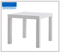 Table basse abordable de hall de salon de conception moderne simple pour 5 couleurs
