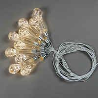 Lampes à LED en forme de goutte de cristal Muwei, lumières suspendues pour plafond, guirlandes lumineuses pour événements, banquets, décoration de scène