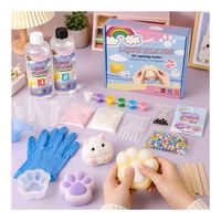 Kit de silicone liquide souple à durcissement rapide Taba Gel avec formes d'animaux, colorants, accessoires manuels et emballage AM2026 – Vente directe usine