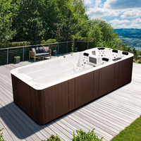 Spa piscine piscine Spa piscine prix conteneur fibre de verre piscine extérieure fibre de verre bains à remous