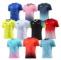 Camiseta de Fútbol Personalizada de Manga Corta, Sublimada, de Secado Rápido, Transpirable, de Poliéster, para Clubes y Equipos, con Logotipo OEM