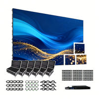 Pantalla LED P3.91 Portátil y Apilable para Exteriores, Stand de Exhibición, Promoción de Marca, Video Wall LED para Exteriores