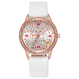 OEM Vollbesetztes Strass-Zifferblatt Damen-Quarzuhr Fabrik Großhandel Wasserdichte Uhr Frauen Luxus Individuelles Logo - Product Image 1