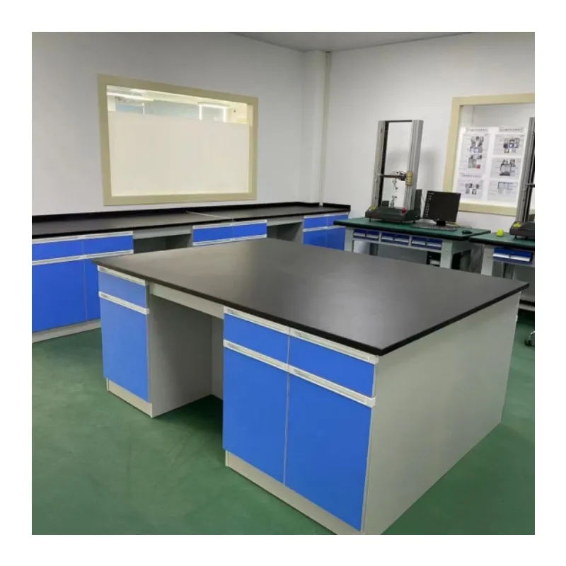 Ospedale scientifico chimica isola banco laboratorio medico tavolo agricolo piano tipo tavolo centrale
