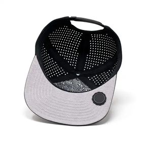 A415 야외 선 바이저 나일론 통기성 스포츠 골프 테니스 모자 플랫 챙 3D 자수 야구 빈티지 스냅백 - Product Image 3