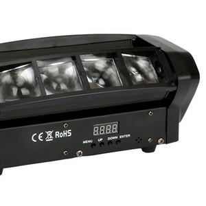 ไฟสไปเดอร์มินิ LED ควบคุมด้วยเสียง สร้างเอฟเฟกต์แสงบีมสำหรับเวที ออกแบบมาสำหรับห้องคาราโอเกะ บาร์ ดีเจ ปาร์ตี้ สร้างบรรยากาศ ควบคุมแสงได้ - Product Image 6